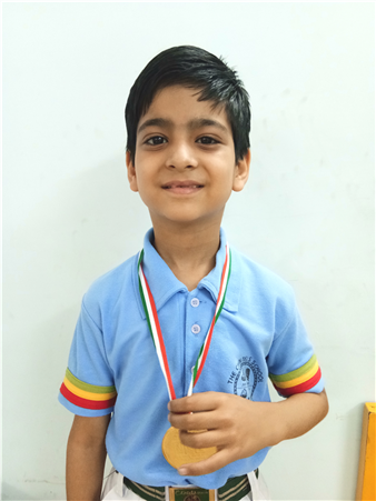 Ashwick Anand - III C Medal of  Distinction - Cyber Olympiad Level - I